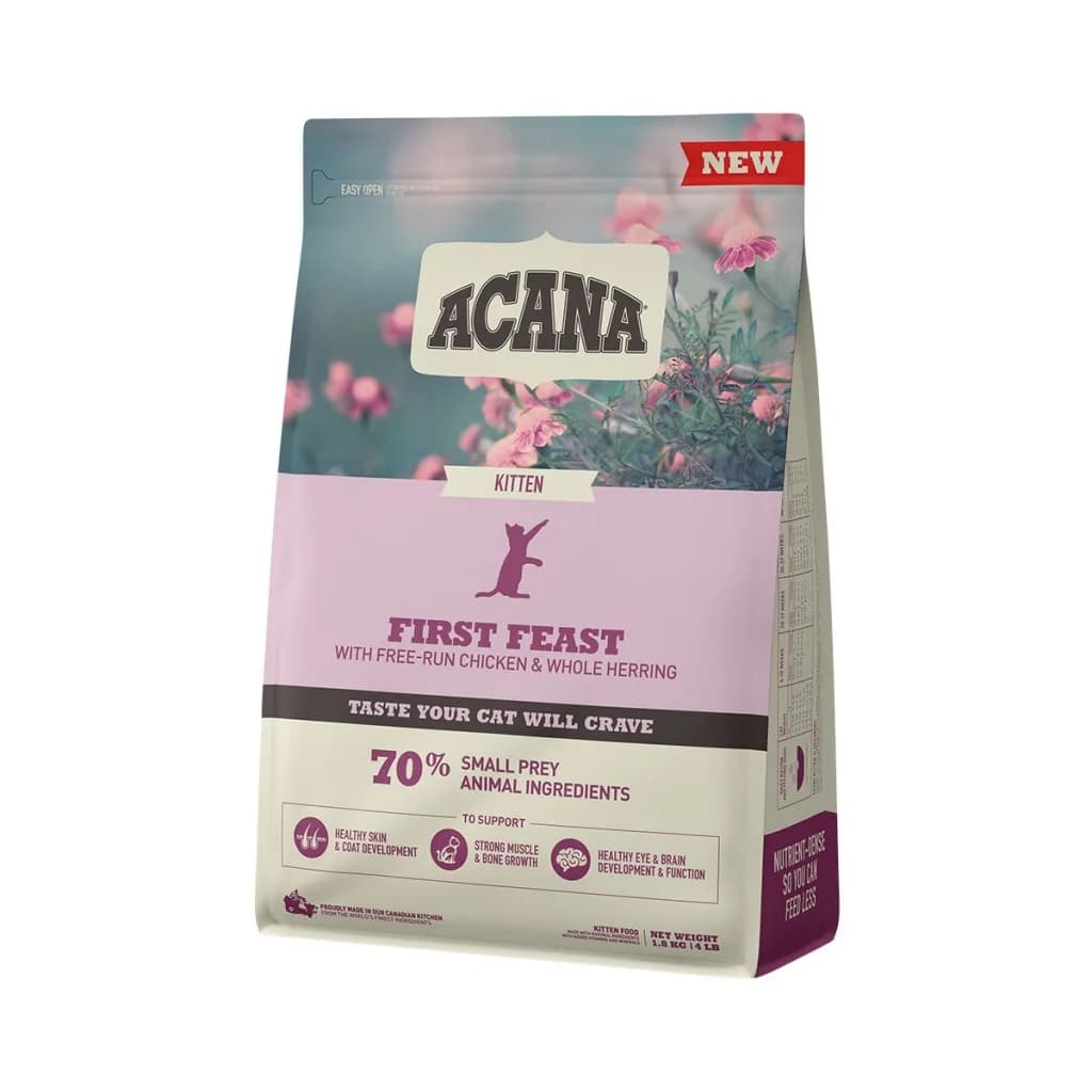 Acana Kitten First Feast karma sucha dla kociąt z kurczakiem – 340 g