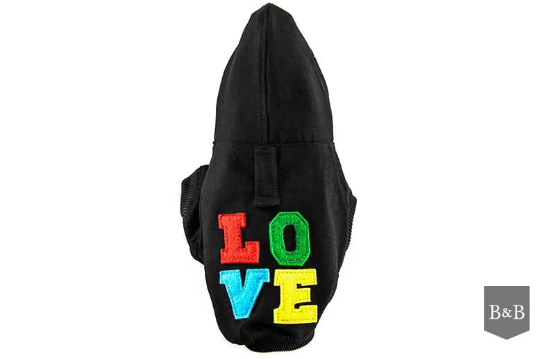 Bowl&Bone Bluza Love szara dla psa M – szary, M