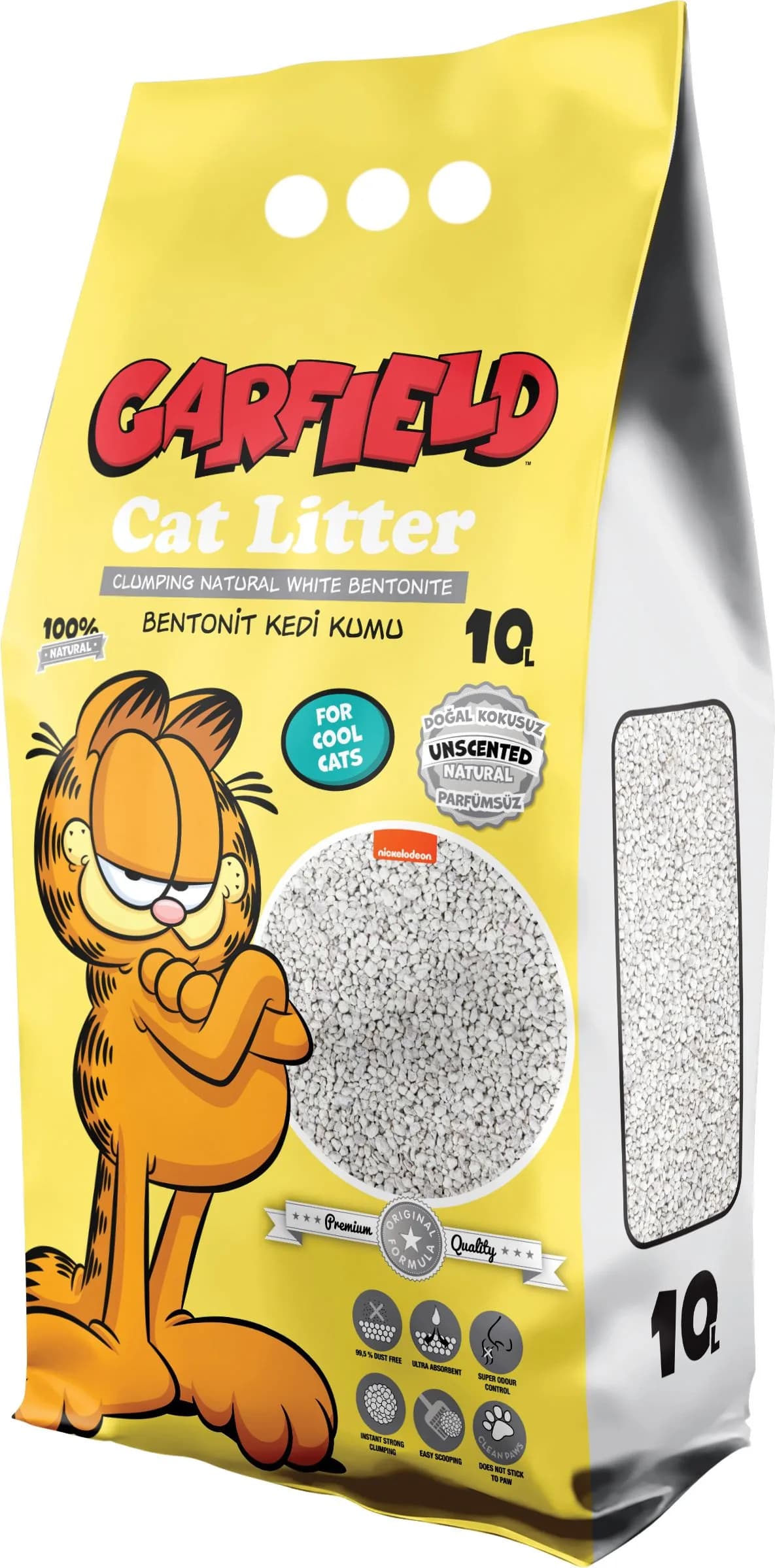 Garfield Żwirek bentonit dla kota – 5 l
