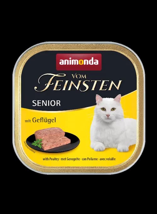 Animonda Vom Feinsten Senior karma mokra z drobiem dla starszego kota 100 g