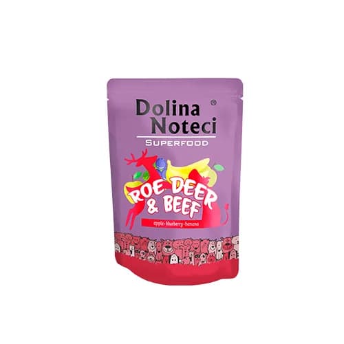 Dolina Noteci Superfood Sarna i Wołowina saszetka dla psa 300 g