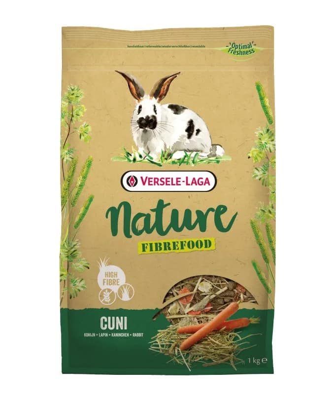 Versele-Laga Cuni Nature Fibrefood pokarm Light Sensitive dla królików miniaturowych