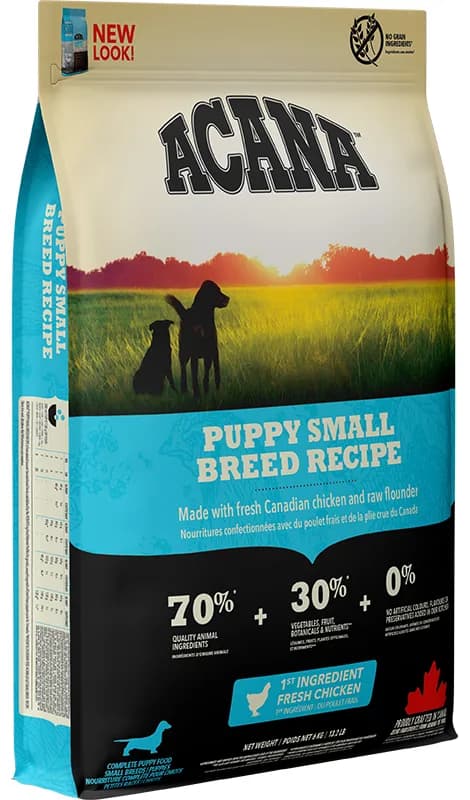 Acana Puppy Small Breed Recipe sucha karma dla szczeniąt z kurczakiem – 2 kg