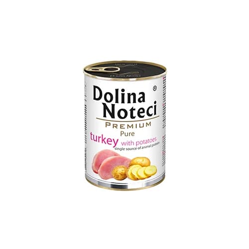 Dolina Noteci Premium Pure Indyk z ziemniakami dla psów alergików