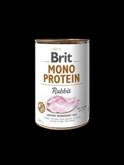 Brit Karma mokra dla psa Mono Protein Rabbit 400 g