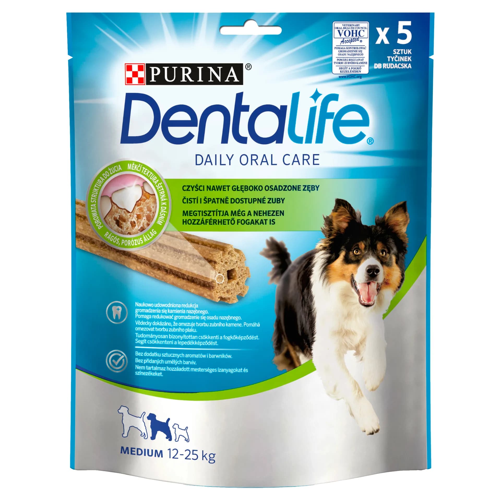Dentalife Purina przysmak dentystyczny z kurczakiem dla małych psów 7 szt. – dla psów 7-12 kg