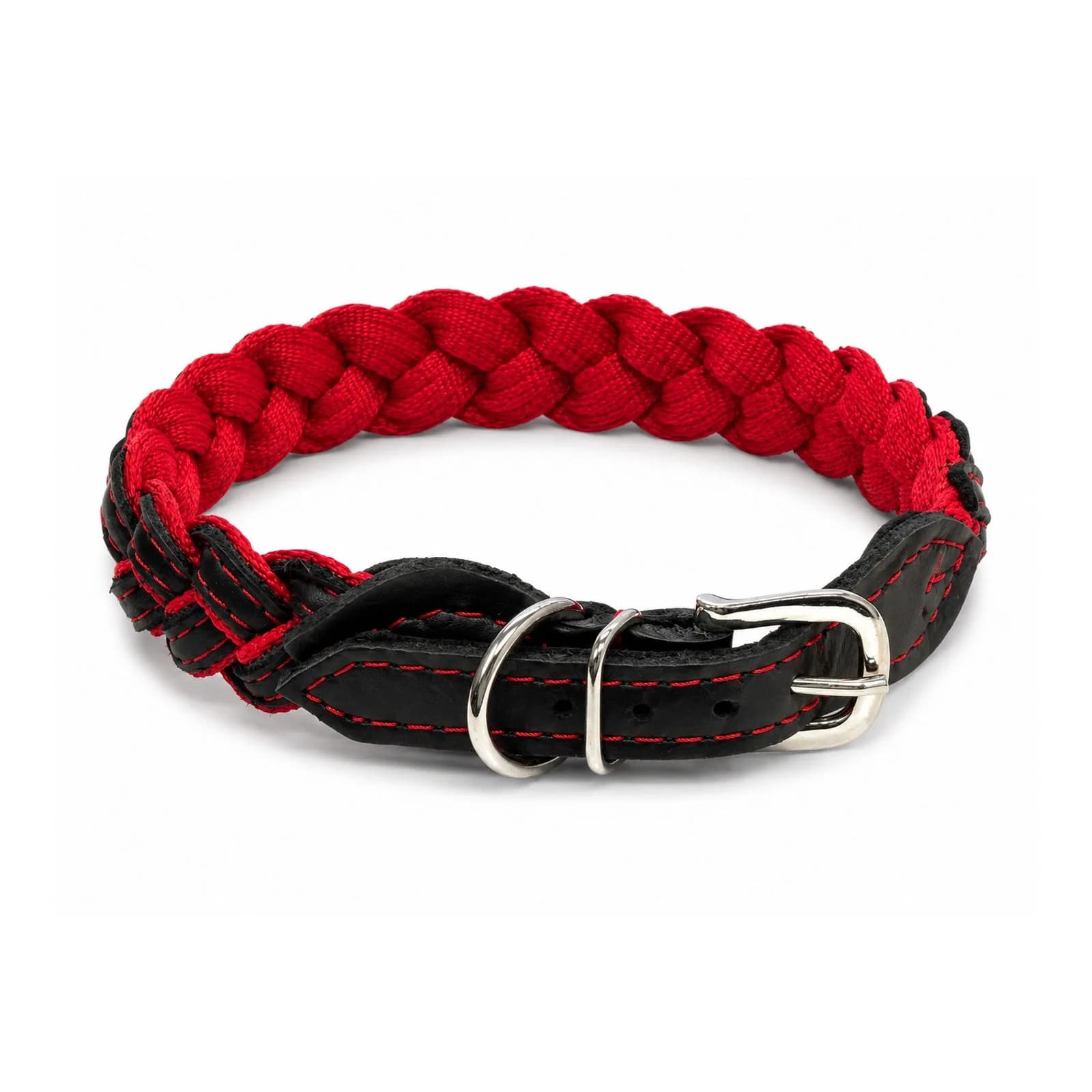 Barry King obroża Terra Braid – czerwony, 45 cm/30 mm