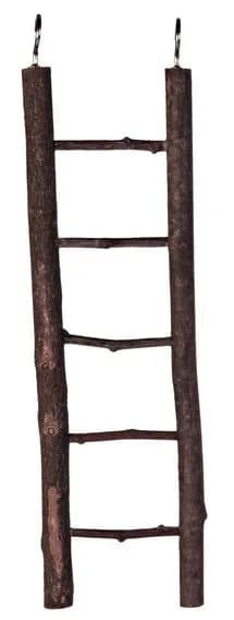 Trixie Drewniana drabinka dla ptaków – 26 cm, 5 szczebelków
