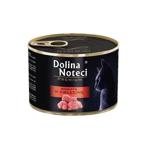Dolina Noteci Premium kot puszka Bogata w cielęcinę dla kota