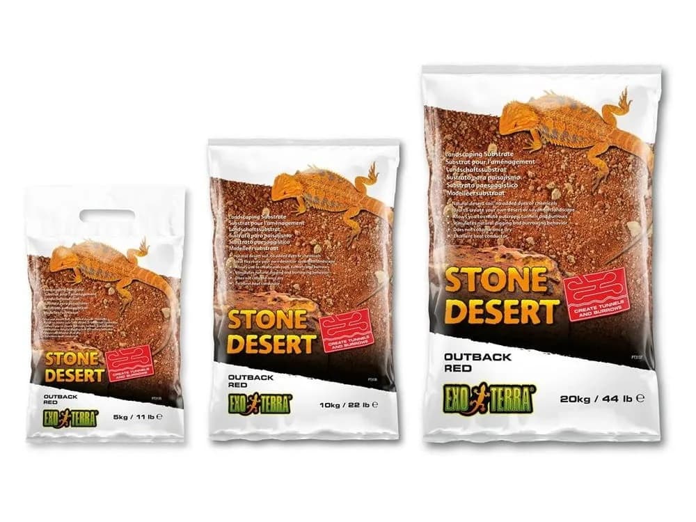 Exo-Terra Podłoże Stone Desert czerwona pustynia – 5 kg