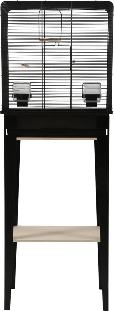 Zolux Klatka dla ptaków ze stojakiem Chic Loft – biały, 124x44,5x28 cm