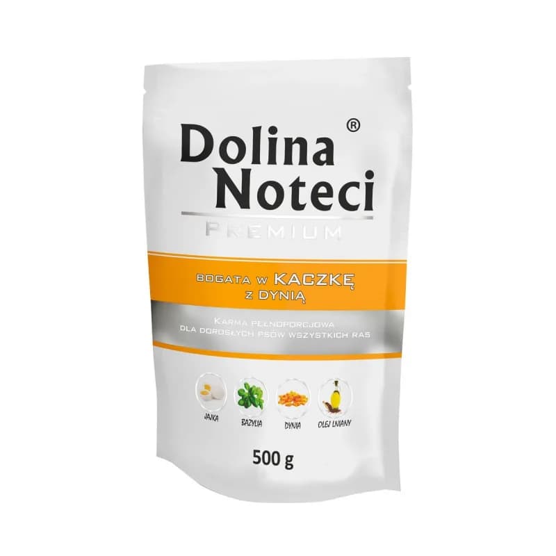Dolina Noteci Premium saszetka bogata w kaczkę z dynią dla psa