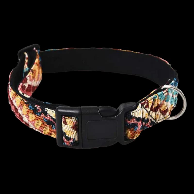 Barry King Obroża dla psa wzór boho – 1,5x30-40cm, wzór boho