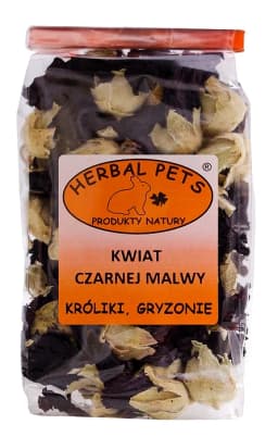 Herbal Pets Kwiat dzikiej malwy uzupełniająca karma dla gryzoni 20 g