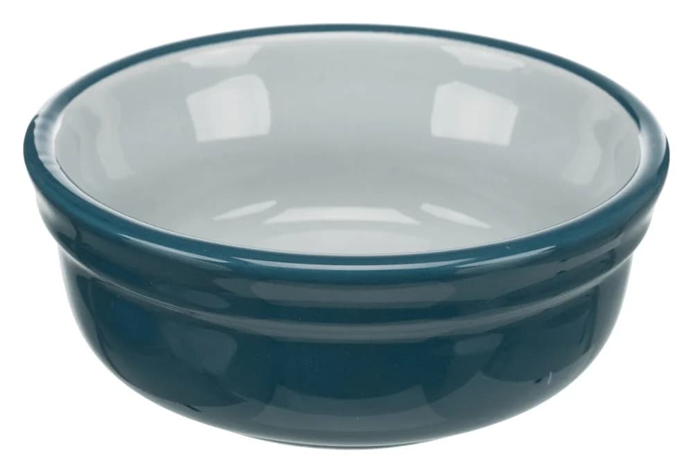 Trixie zestaw misek na stojaku, ceramika/metal / Φ 15 cm 0,6 l