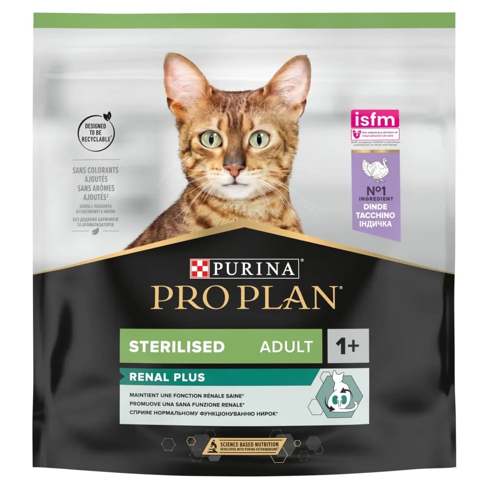 PRO PLAN Purina Sterilised z indykiem dla kota