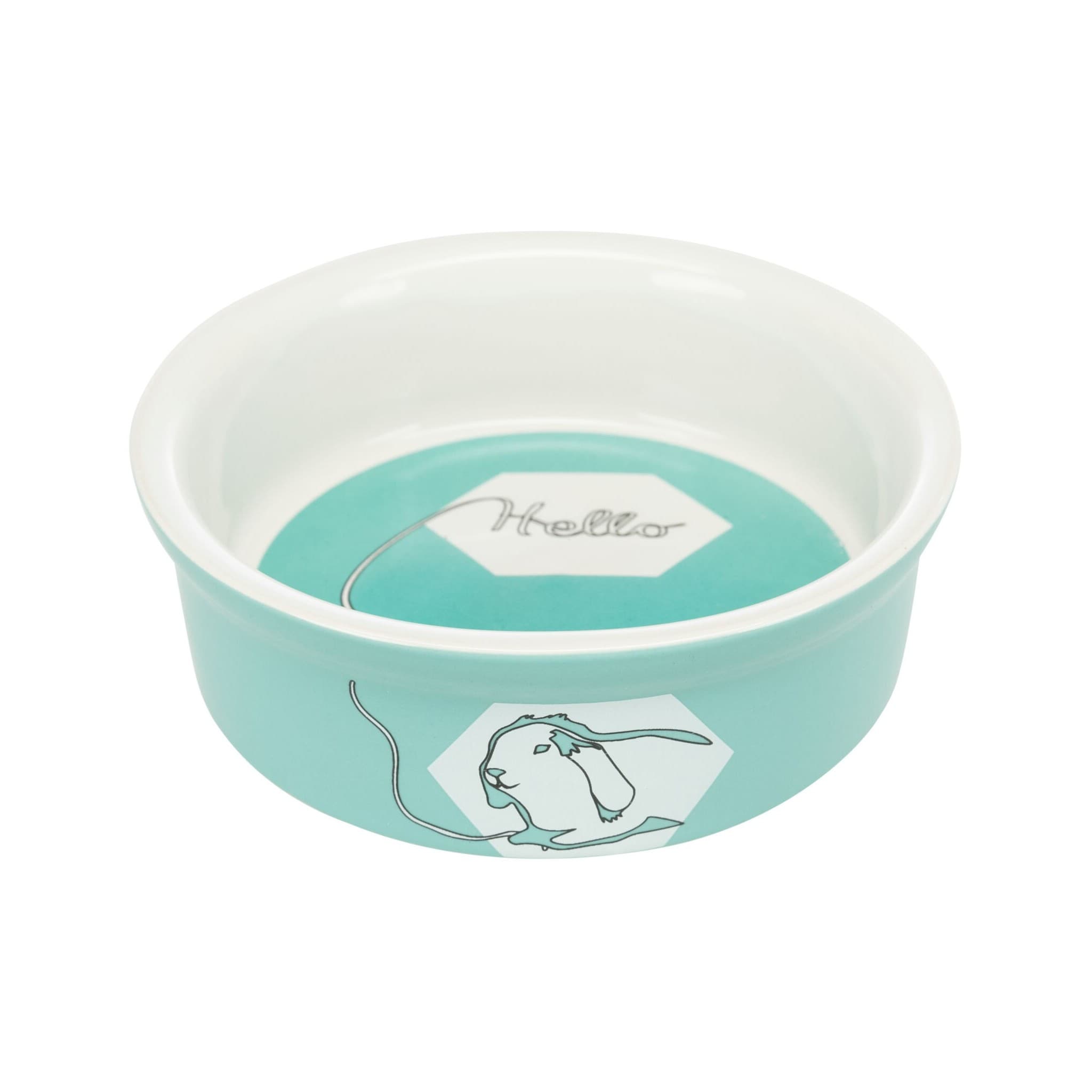 Trixie miska dla królika ceramiczna/z nadrukiem ø 11 cm 240 ml