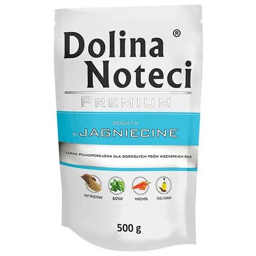 Dolina Noteci Premium saszetka bogata w jagnięcinę dla psa