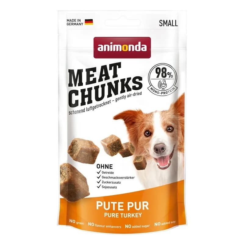 Animonda przysmak dla psa Meat Chunks indyk 60 g