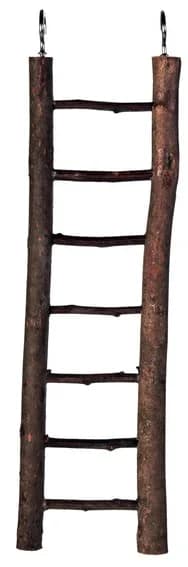 Trixie Drewniana drabinka dla ptaków – 26 cm, 5 szczebelków