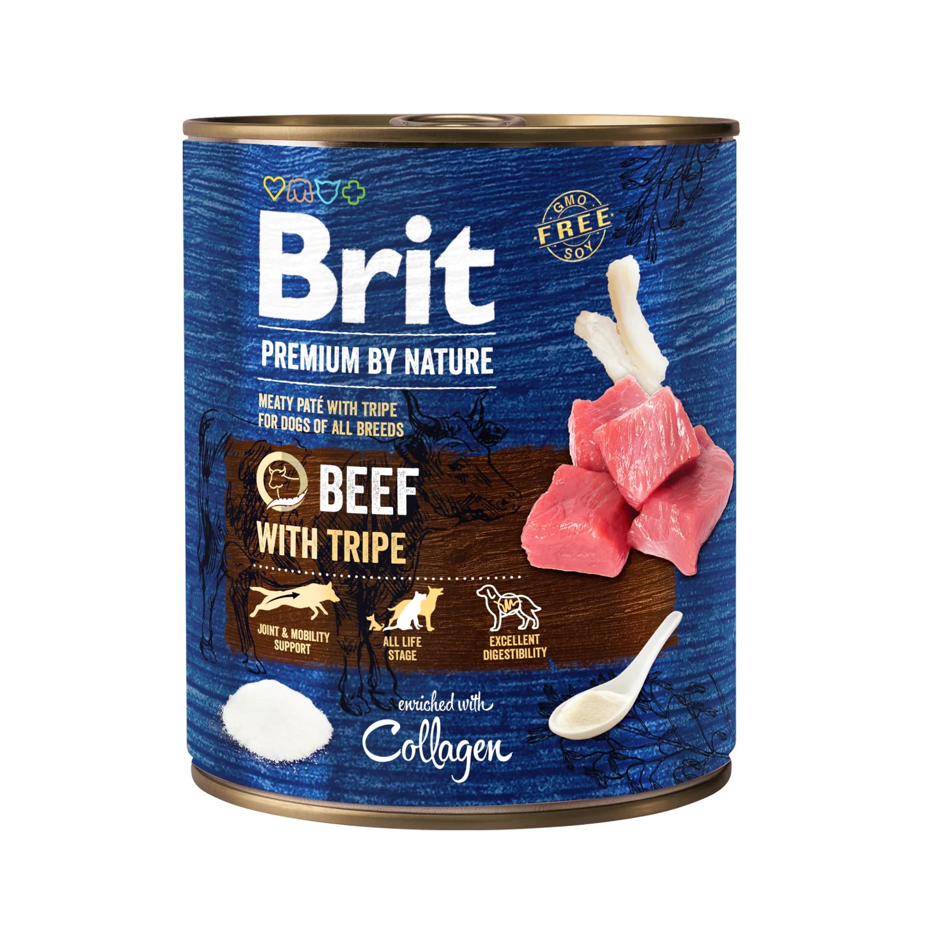 Brit Premium By Nature Beef with Tripe mokra karma dla psa z wołowiną i podrobami 400 g