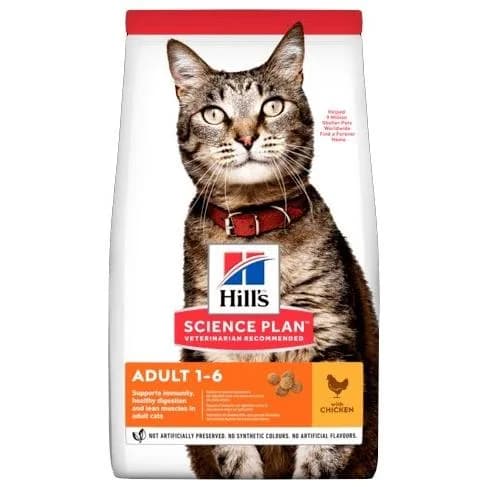 Hill's Science Plan Feline Adult Kurczak 1 5 kg