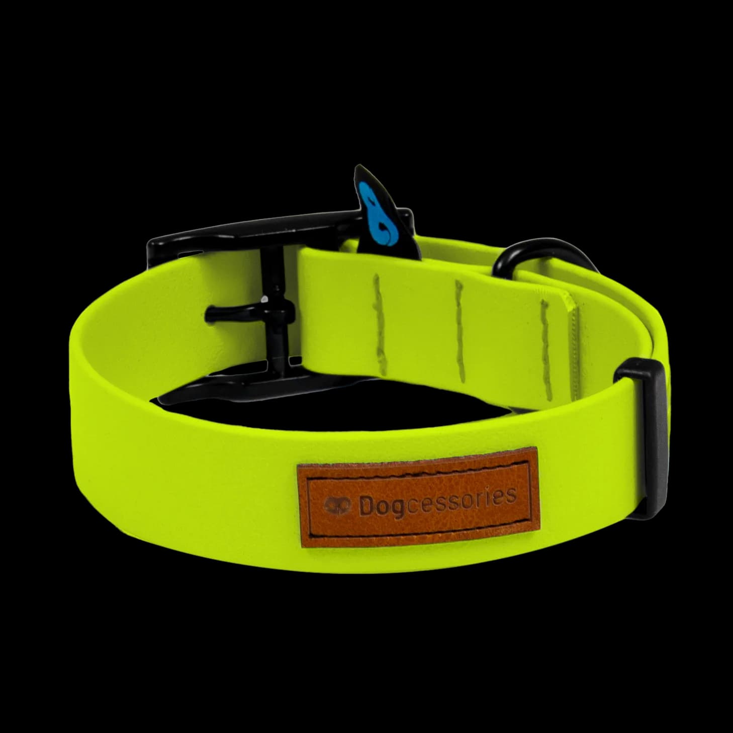 Dogcessories Biothane obroża – błękitny, XS