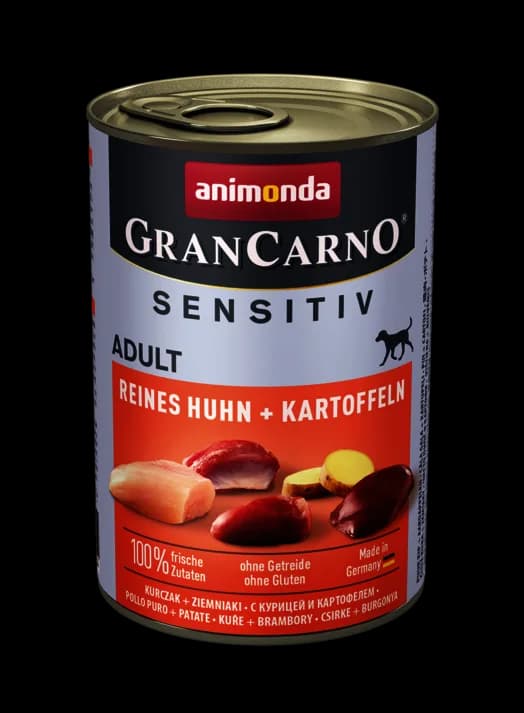 Animonda Grancarno Sensitiv puszka kurczak z ziemniakami dla psa