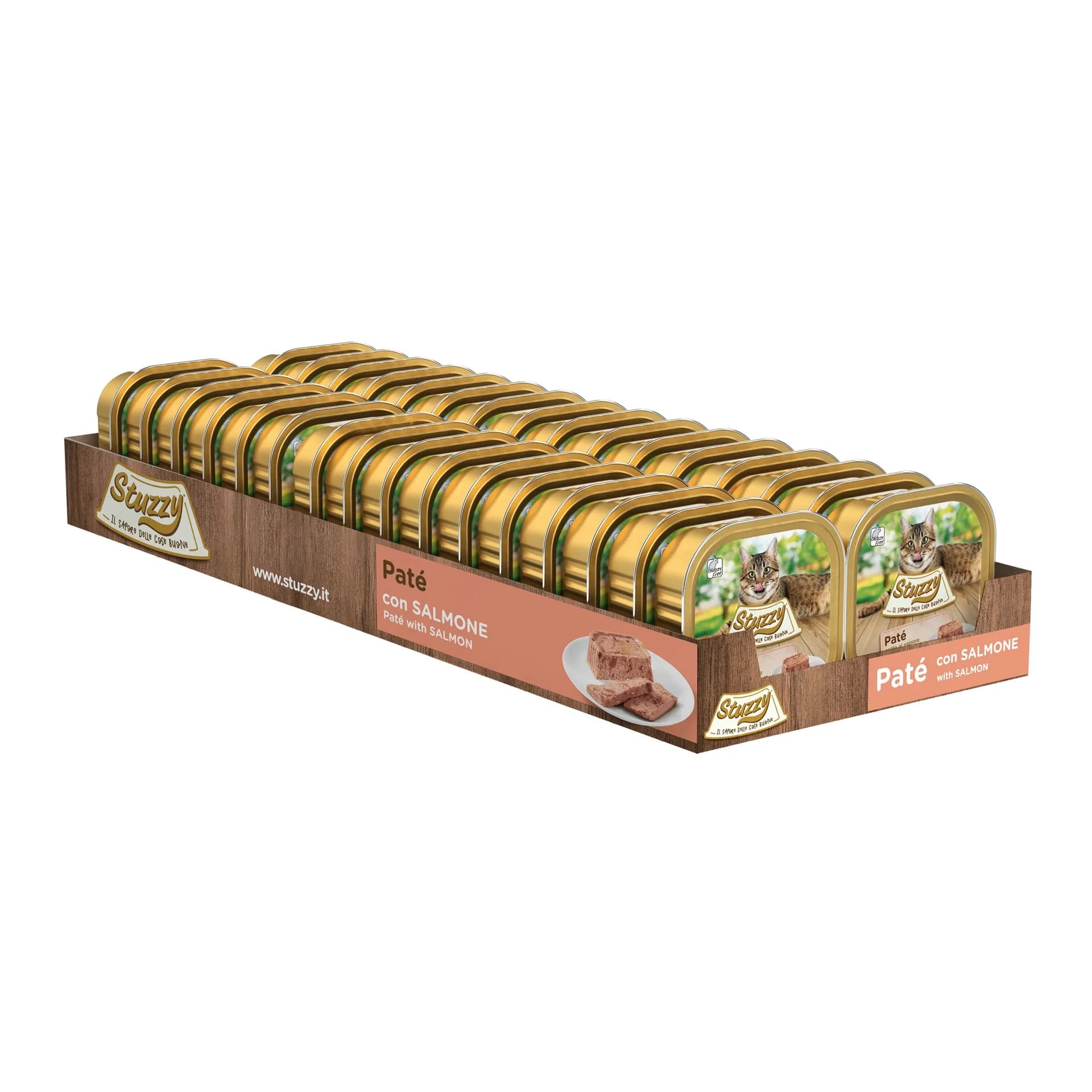 Stuzzy Pate karma mokra dla dorosłych kotów o smaku łososia 100 g