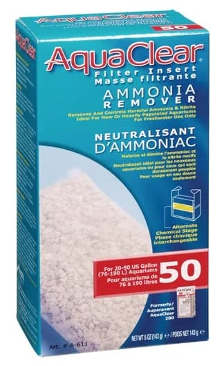 Hagen AquaClear Ammonia Remover wkład usuwający amoniak do filtra akwarium – AquaClear 50