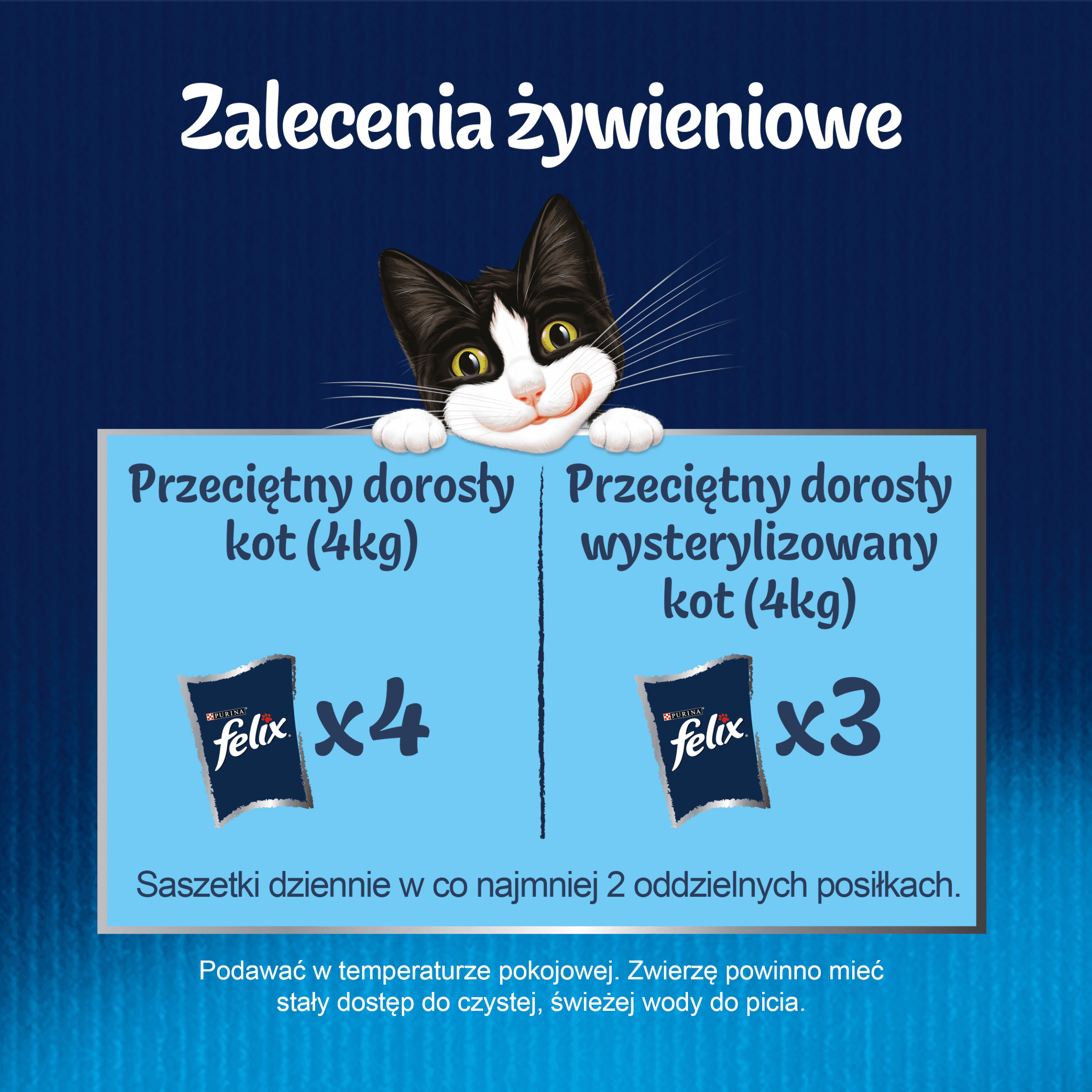 Felix Sensations saszetki karma mokra dla dorosłych kotów mięso 4 × 85 g
