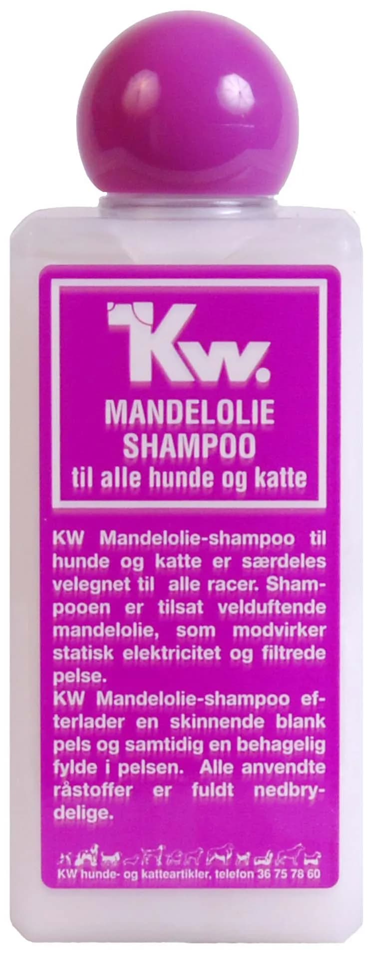 KW szampon z olejkiem migdałowym różna pojemność 200 ml