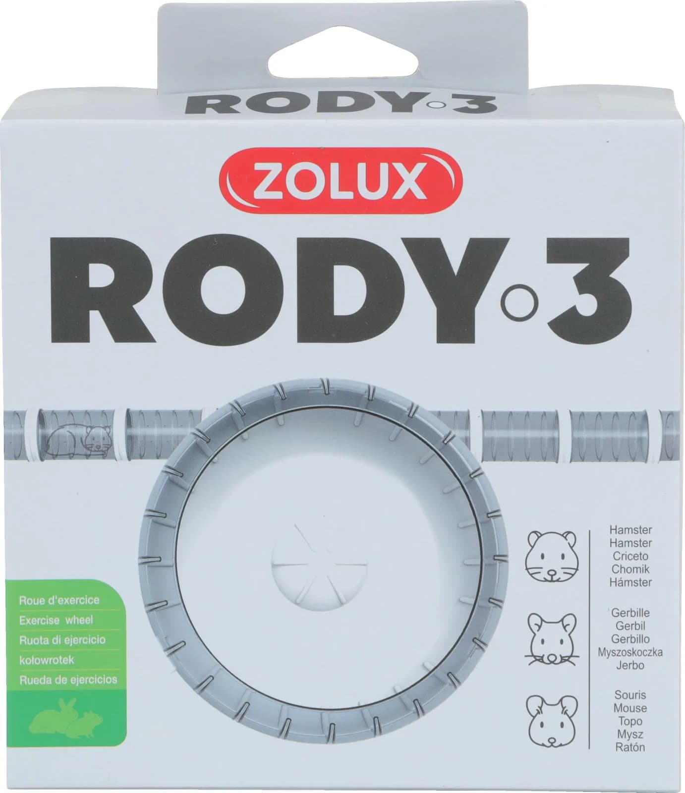 Zolux Plastikowy kołowrotek Rody3