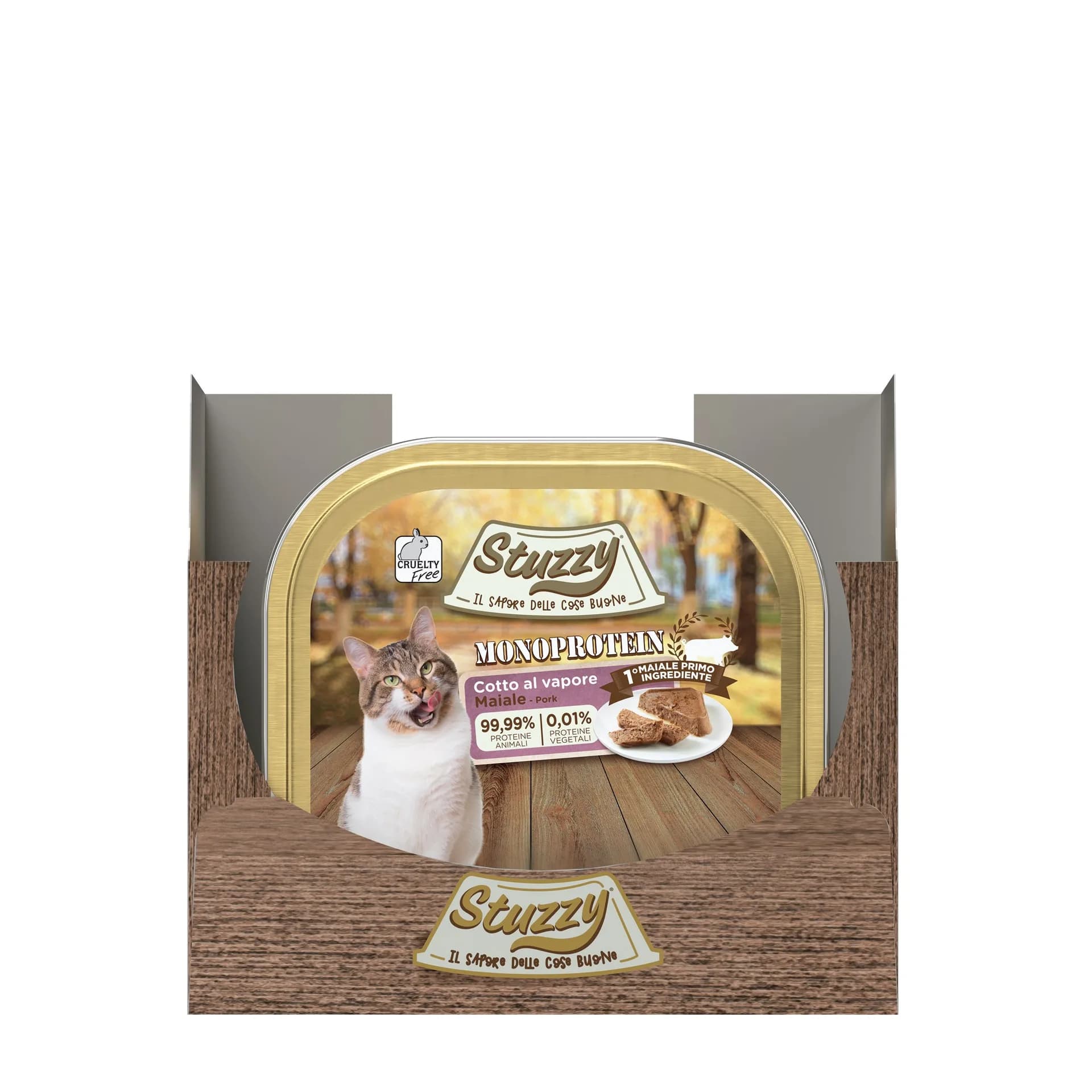 Stuzzy Monoprotein karma mokra dla dorosłych kotów o smaku wieprzowina 100 g