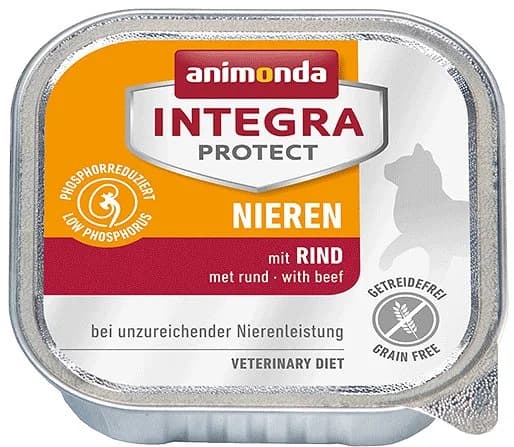 Animonda Integra Protect Nieren karma mokra dla dorosłych kotów wołowina 100 g