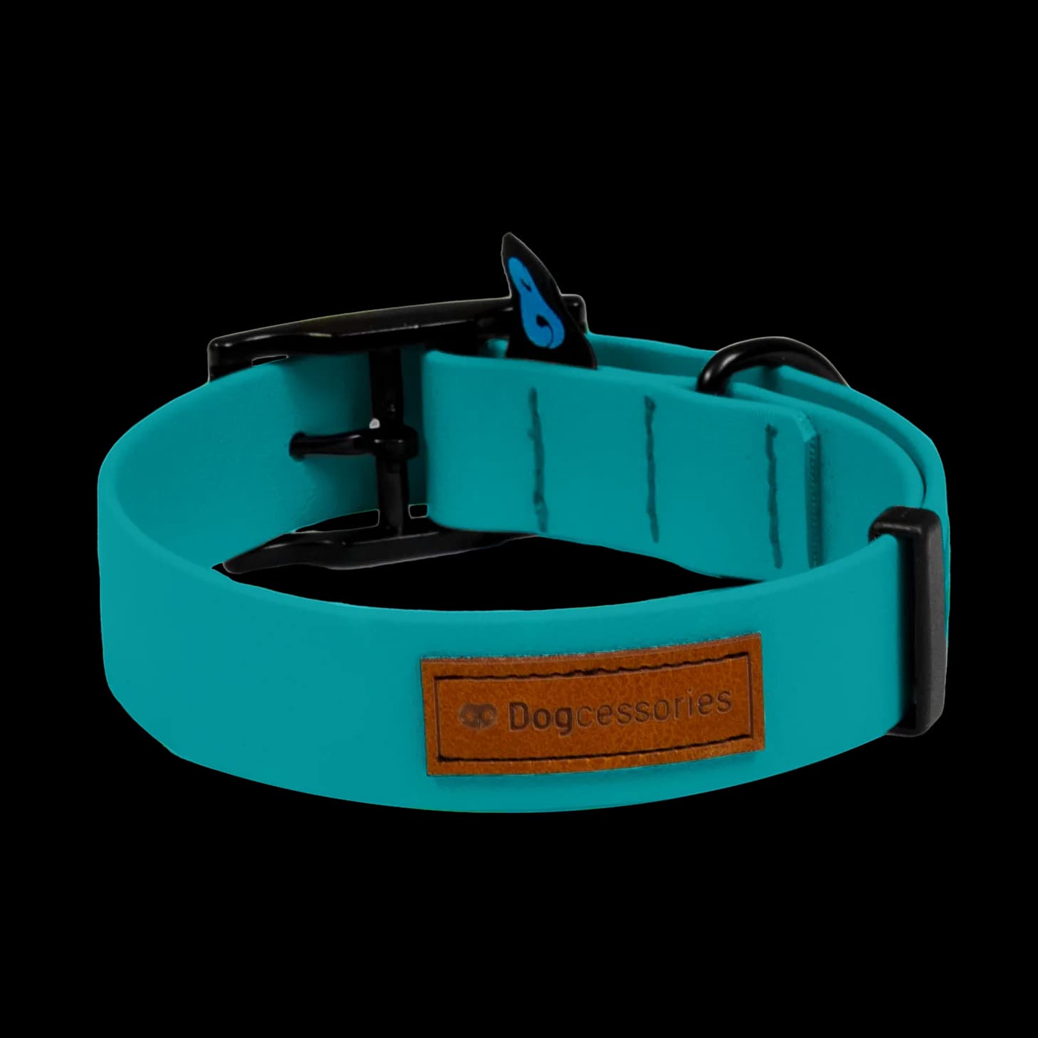 Dogcessories Biothane obroża – błękitny, XS