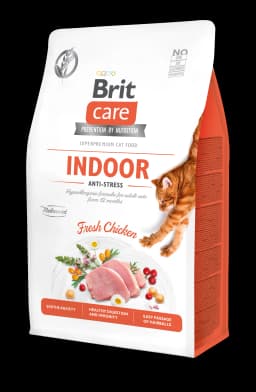 Brit Care Cat Grain Free Indoor Anti-Stress Fresh Chicken sucha karma dla kotów