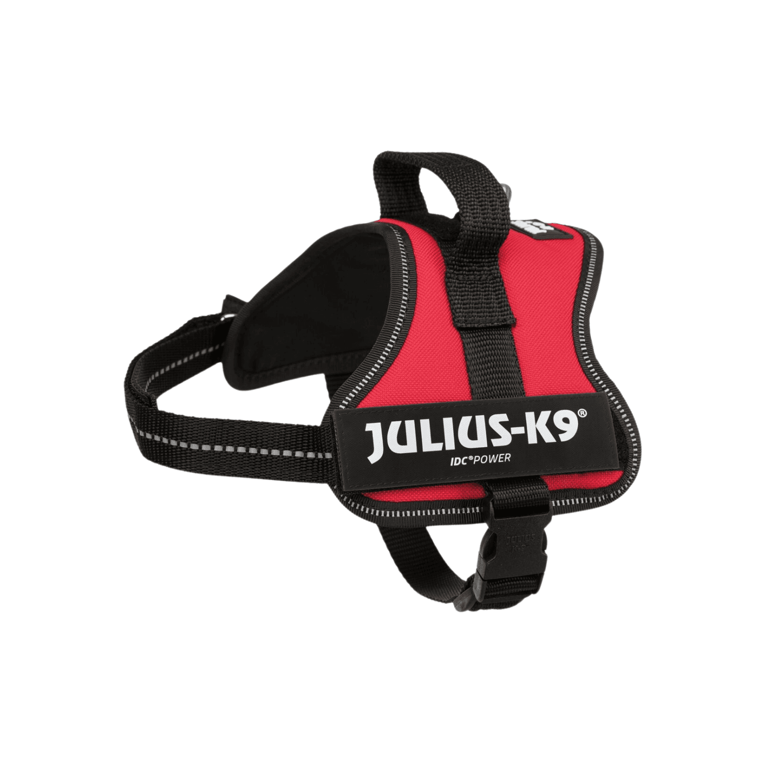 Julius K-9 szelki Mini-Mini dla młodych psów – czerwony, S: 40–53 cm
