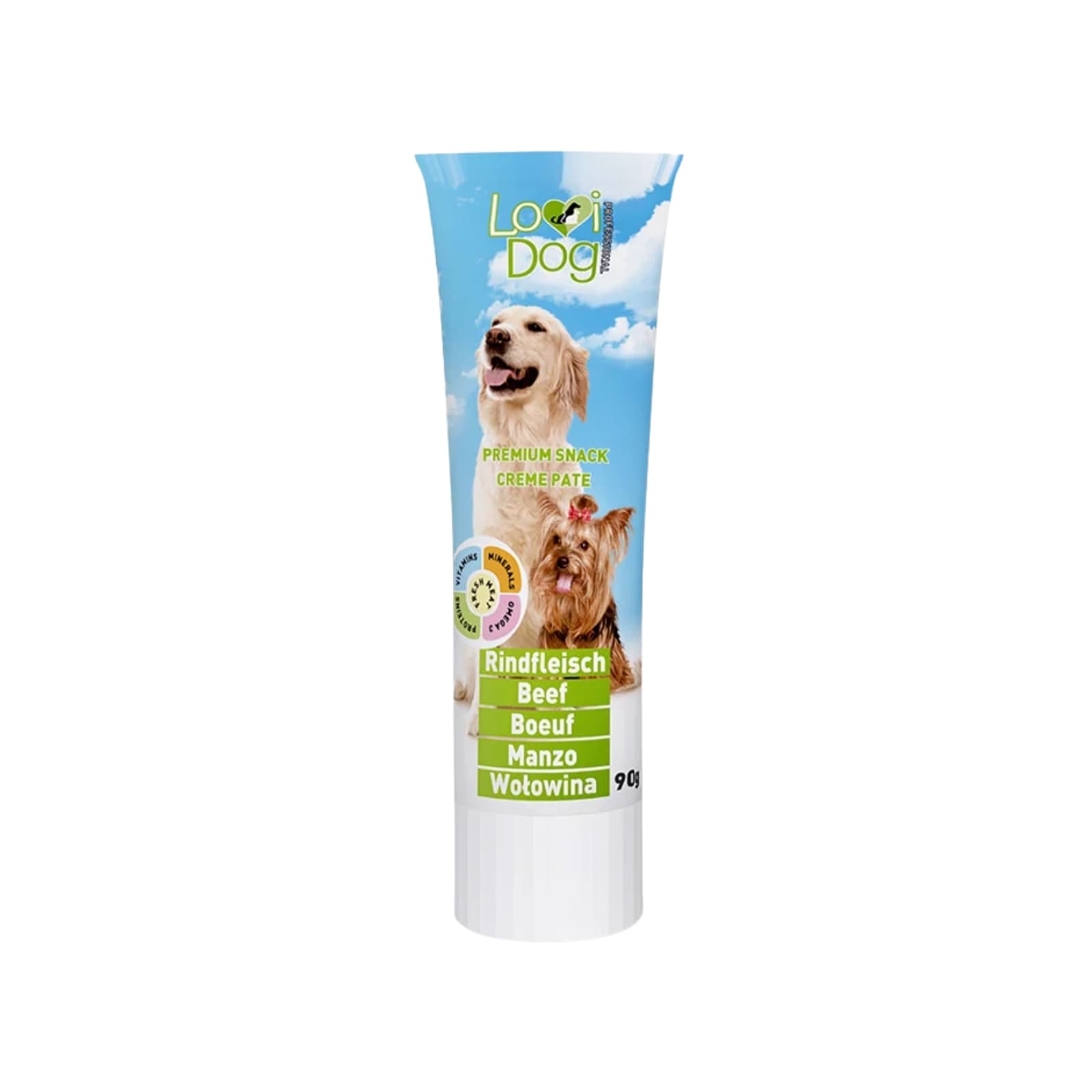 Lovi Dog smakołyki tubka All Life Stages przysmak dla psów Gęś 90 g