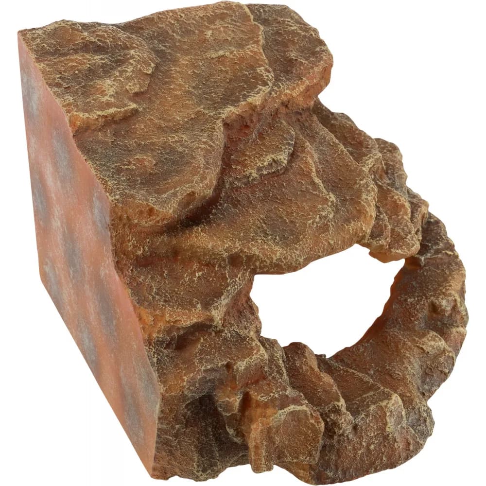 Trixie Skałka narożna z jaskinią i platformą – 14 × 11 × 14 cm