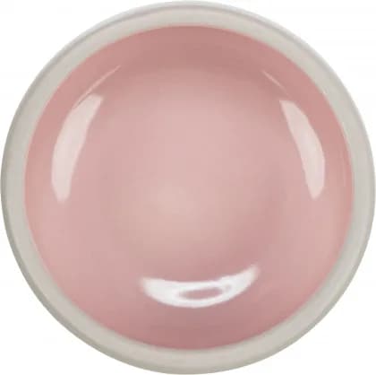 Trixie Miska dla kota ceramiczna /o z gumową podstawą – 0,6 l, ø 14 cm