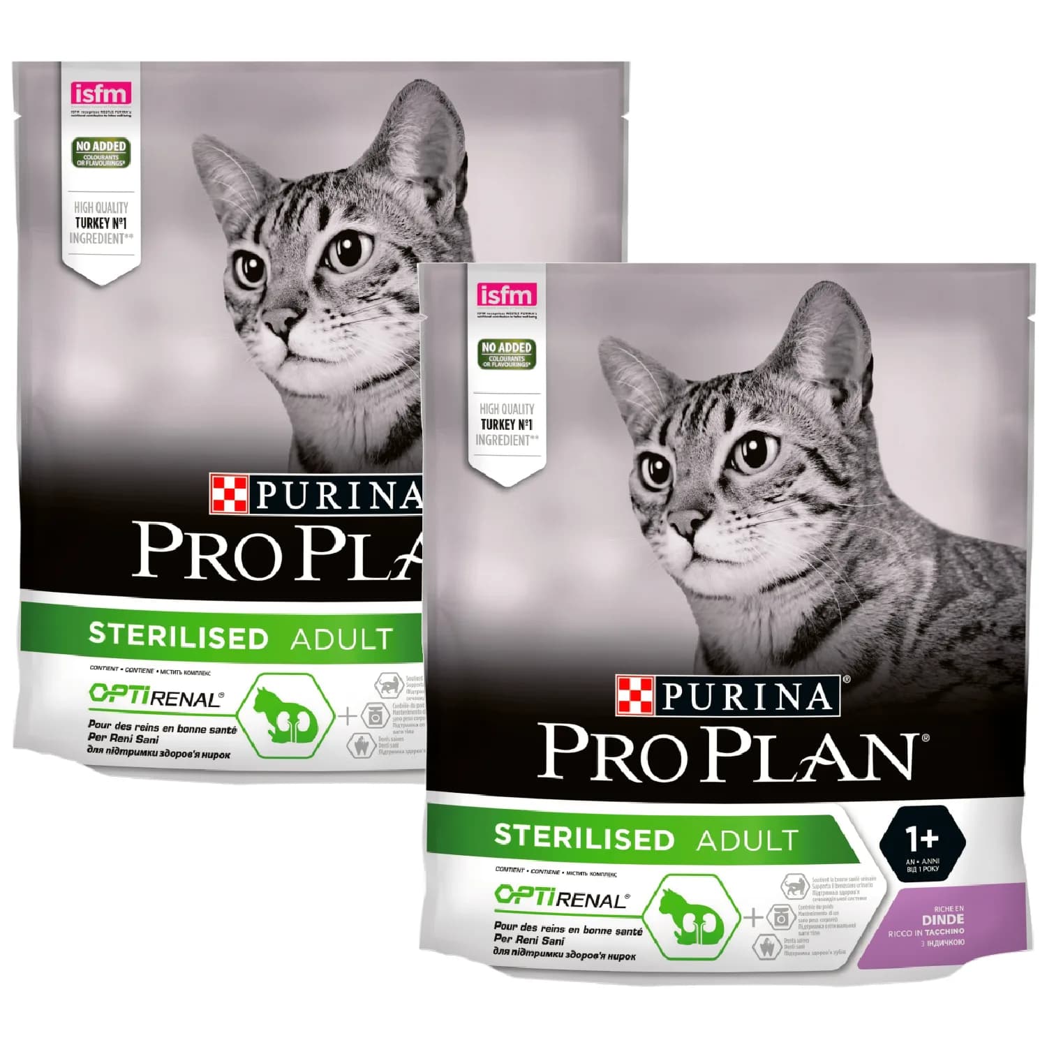PRO PLAN Purina Sterilised Adult Vital Functions karma sucha z łososiem dla kotów po sterylizacji 2 × 400 g