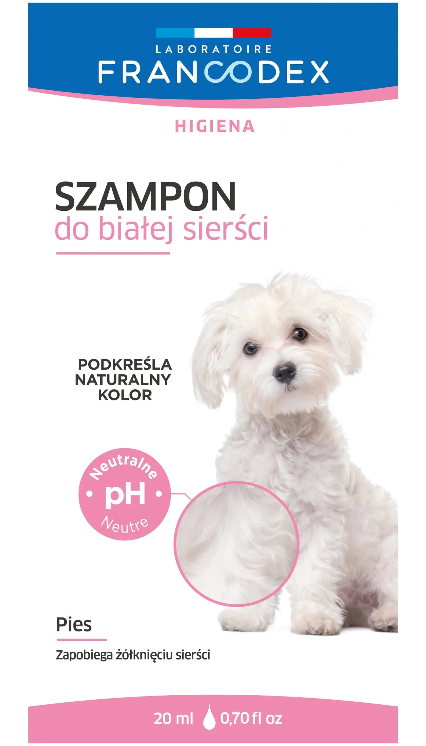 Francodex szampon do białej sierści