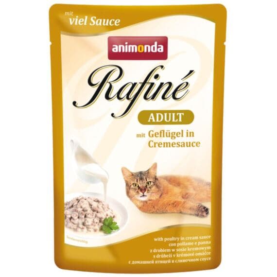 Animonda Rafiné Adult karma mokra dla dorosłych kotów drób w kremowym sosie 100 g