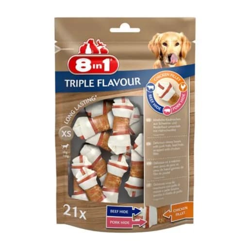 8in1 Przysmak Triple Flavour – 21 szt.