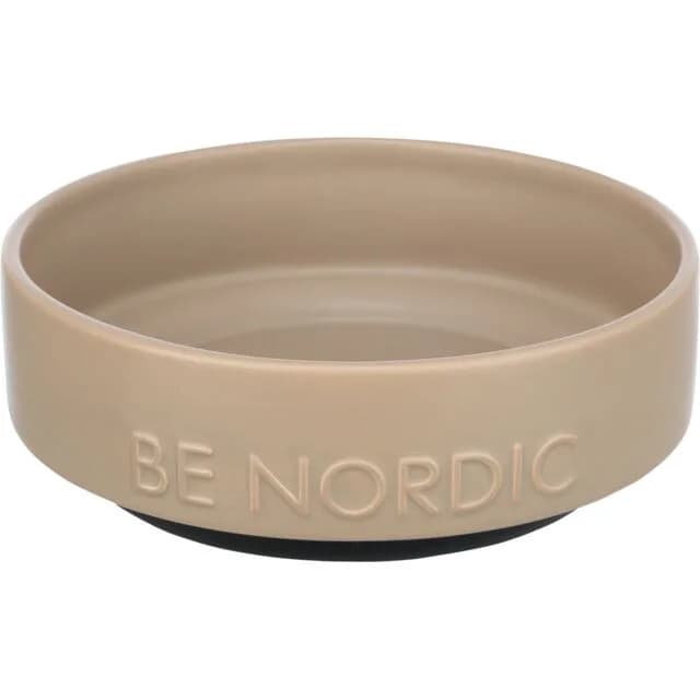 Trixie Be Nordic miska ceramiczna dla psa lub kota taupe – 0,5 l