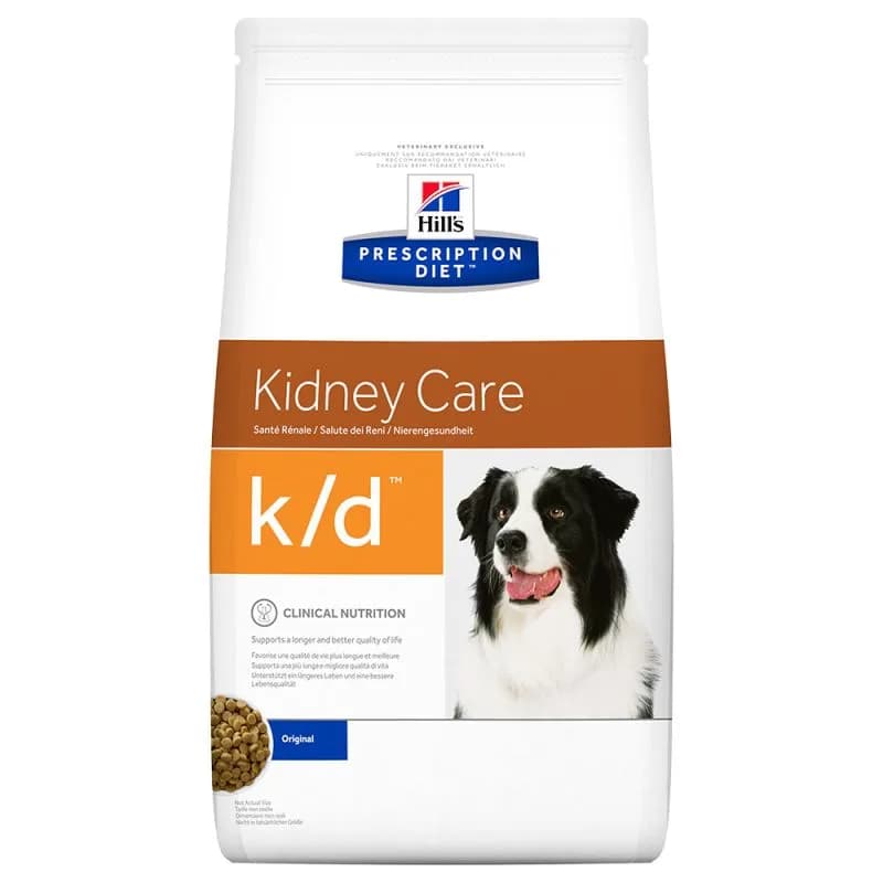 Hill's Prescription Diet k/d Kidney Care karma sucha dla dorosłych psów nerki 12 kg