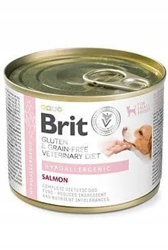 Brit Veterinary Hipoalergiczna karma na alergię Łosoś&Groszek dla psa
