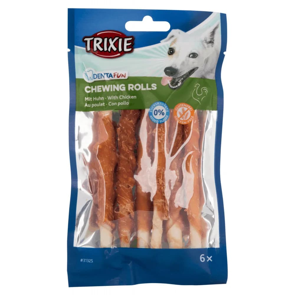 Trixie Pałeczki do żucia Denta Fun z kurczakiem
