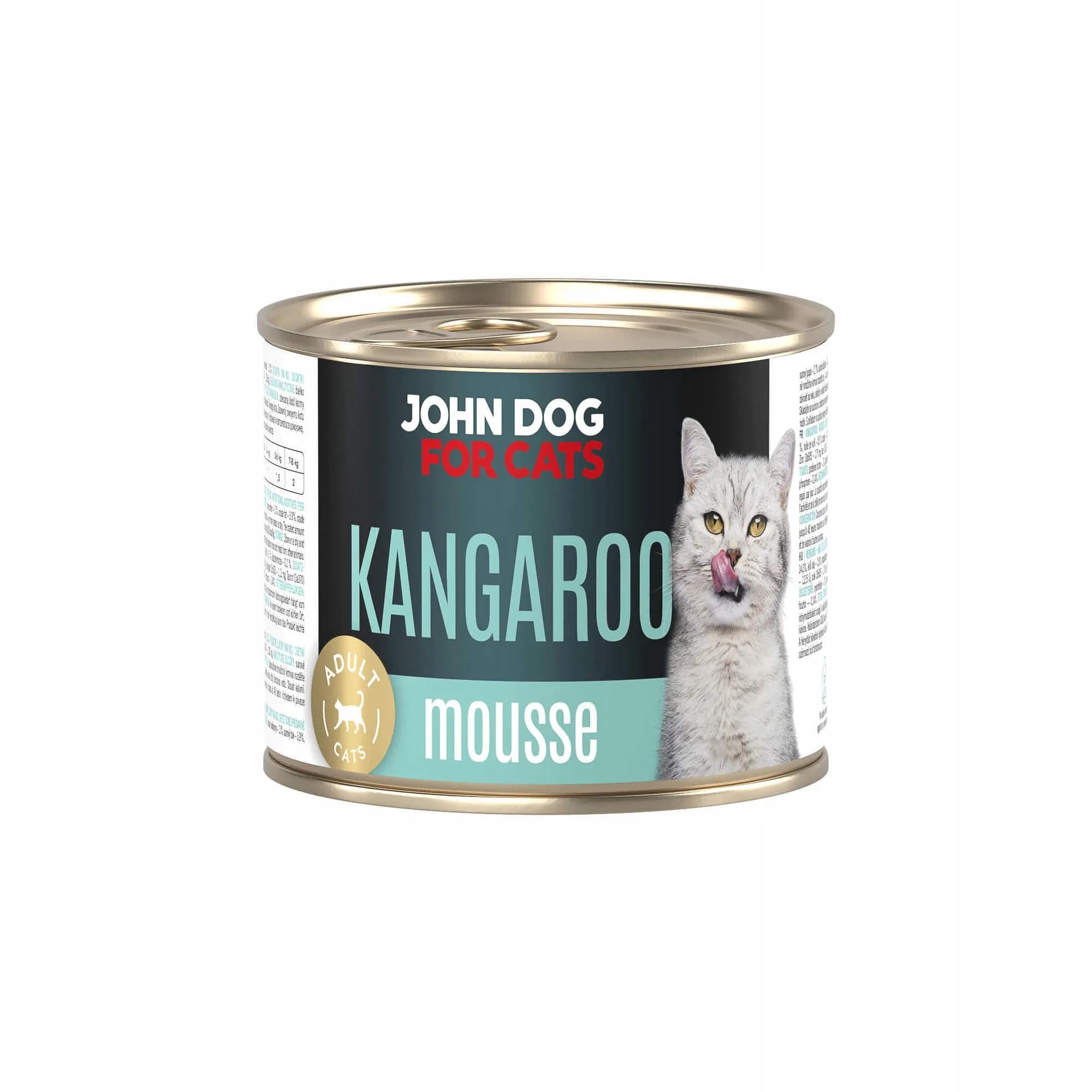 John Dog for Cats Karma mokra Dorosły Kangur mus puszka